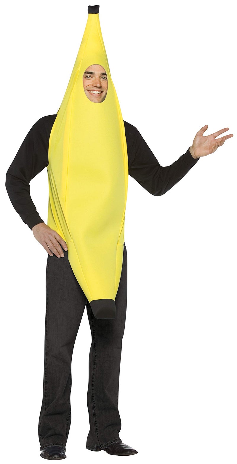 Rasta Imposta Lightweight Banana Costume, Yellow, One Size - Image 1